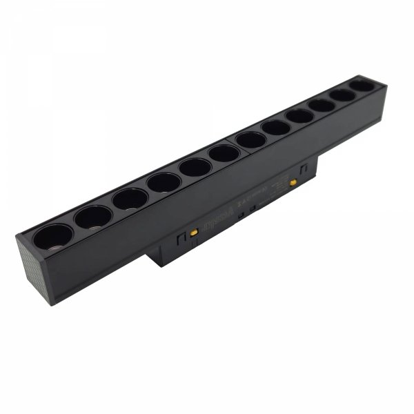 Lampa Liniowa Punktowa Stip 12W Magnet Line TLV-10-12 Yaskr czarny LED 3000K
