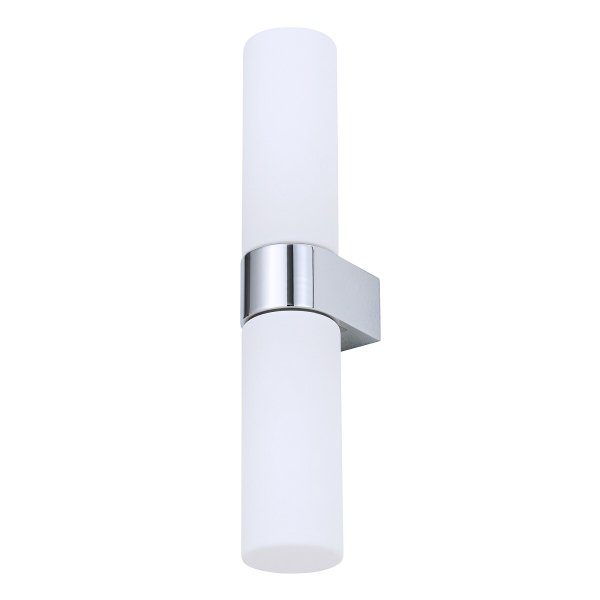 Nowoczesna Dekoracyjna Lampa Ścienna Szklany Kinkiet IP44 NATALIE II CHROME 10726 Nowodvorski Lighting