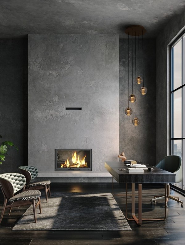Oryginalna Złota Lampa Wisząca Szklane Kule w Stylu Art Deco LUCES EXCLUSIVAS CUYO LE44212