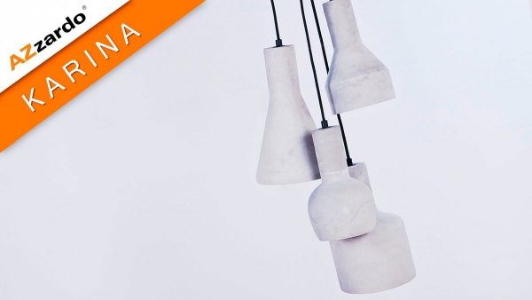 LAMPA WISZĄCA AZZARDO KARINA 4 AZ1030