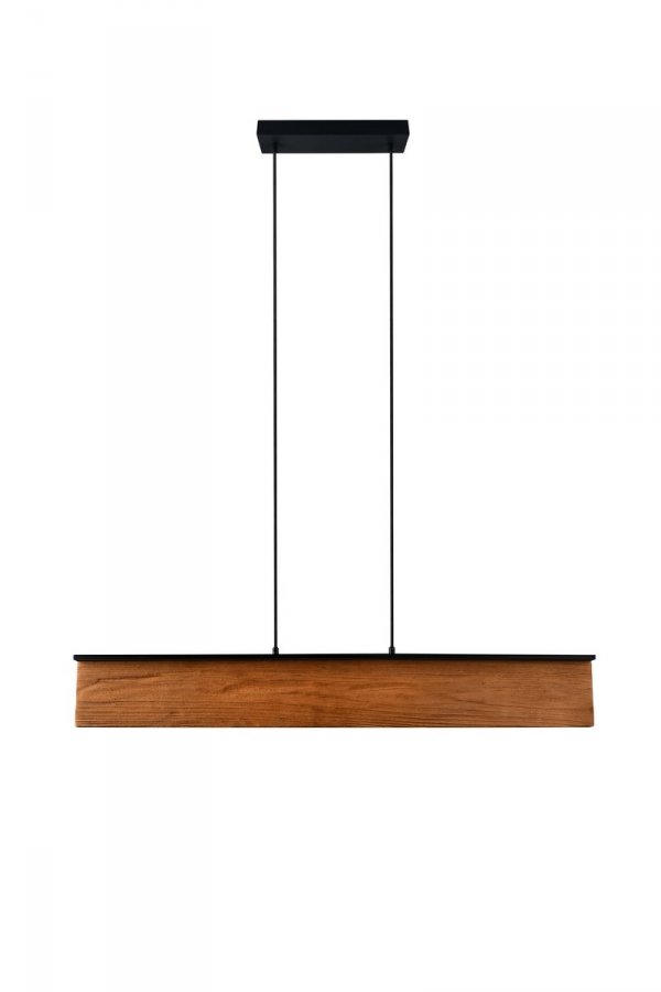 Lampa wisząca LED prostokątna drewniana klasyczna nowoczesna KALEA 355510130 Trio 