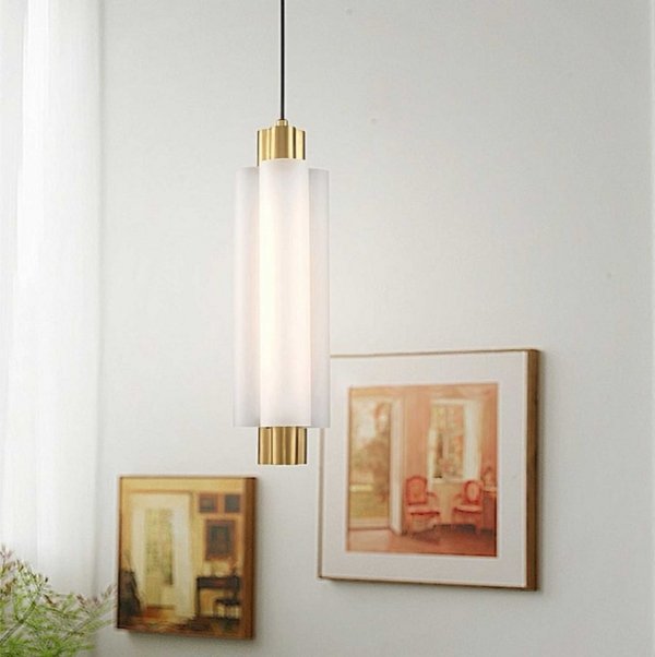 Designerska lampa wisząca OSMO-1 Led złota 38 cm ST-15038P-1 Step into Design