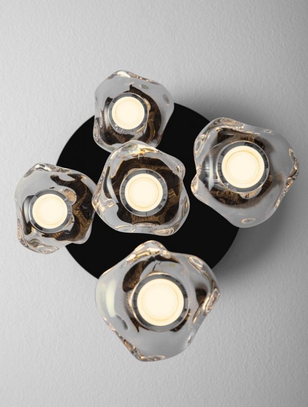 Nowoczesna Molekularna Lampa Wisząca Salonowa Białe Kule LUCES EXCLUSIVAS CHEPEN LE44642