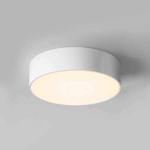 Lampa sufitowa zewnętrzna LED nowoczesna aluminium biała ZON IP MAYTONI O431CL-L30W3K