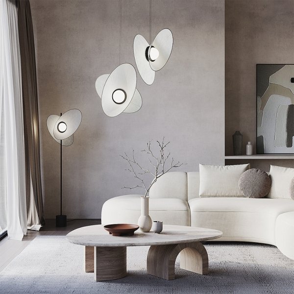 Designerska lampa wisząca Evolution Maytoni MOD396PL-L10W3K nad stół salonowa 