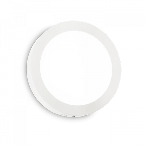 Okrągła Biała Lampa Sufitowo Ścienna UNIVERSAL 240367 IDEAL LUX