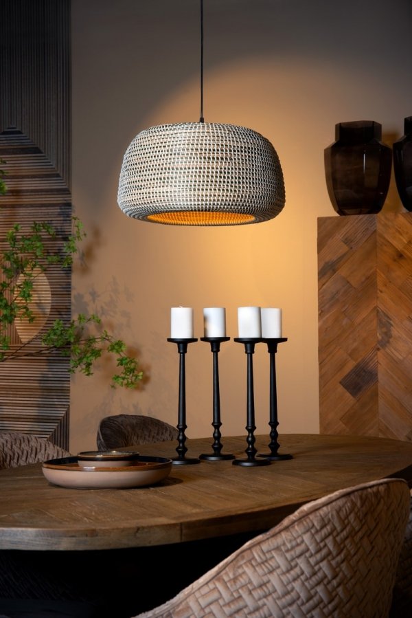 Lampka Wisząca Abażurowa Boho MADUKA 10450/47/43 LUCIDE