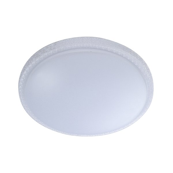 Nowoczesna Oprawa Sufitowa Ozdobny Plafon LED BORLA PLF-63748-L-CL ITALUX