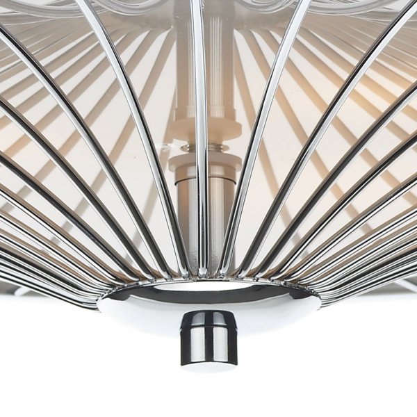 Klasyczny Plafon Sufitowy Chrom OSLO OSL5050 DAR LIGHTING