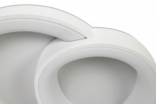 Lampa sufitowa plafon designerska nowoczesna LED organiczny kształt ściemniane światło CELLS 2 biała MSE1501100502 Moosee King Home