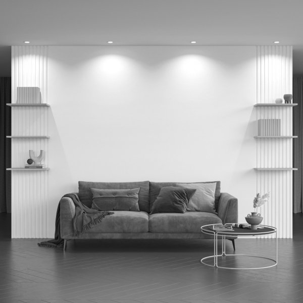 Lampa wpuszczana w sufit minimalistyczna aluminium biały okrągła Yin MAYTONI DL030-2-01W