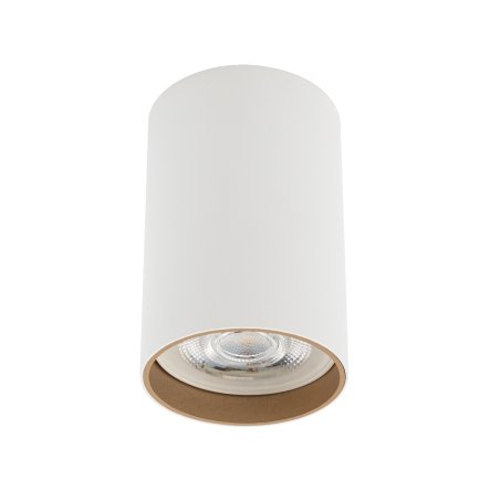 Nowoczesna Oprawa Punktowa Podtynkowa Tuba MONO SLIDE TRIMLESS WHITE/GOLD 10804 Nowodvorski Lighting