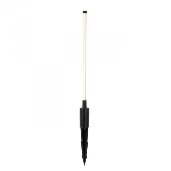 Minimalistyczny Słupek Ogrodowy LED Nowoczesny Czarny LORNEX 29832/60/30 LUCIDE