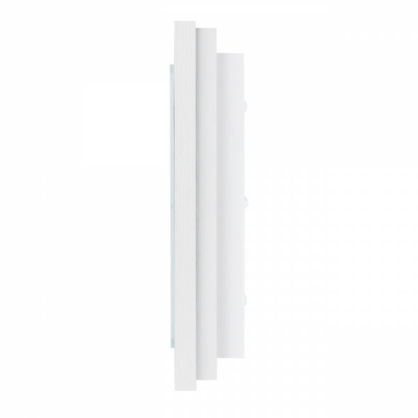 Lampa sufitowa plafon kwadratowy 52cm drewniany klasyczny nowoczesny minimalistyczny biały TABOR 1870 Argon