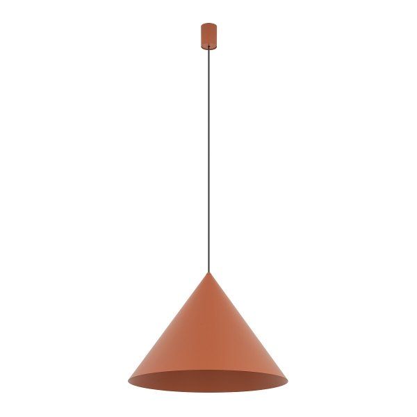 Pomarańczowa lampa wisząca ZENITH L teracotta 11483 Nowodvorski Lighting