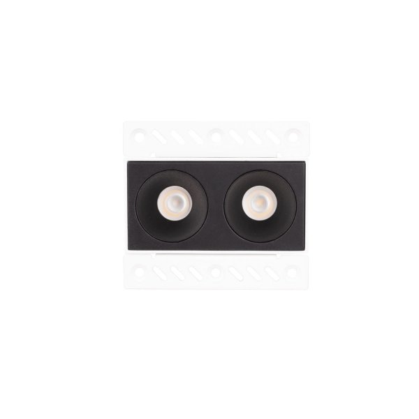 Oprawa wpustowa do skompletowania minimalistyczna prostokąt biała metalowa Modular H180.05 MAXLIGHT 