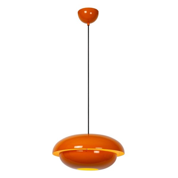 Lampa Sufitowa Wisząca YOUNES Lucide 65404/40/53 – Rustykalny Miedziany Klosz E27