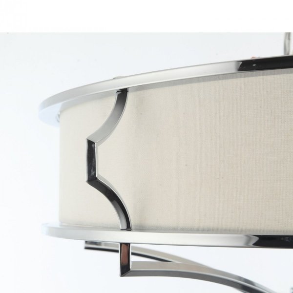 SREBRNA LAMPA SUFITOWA GLAMOUR ORLICKI DESIGN STESSO PL CROMO M ORLICKI DESIGN