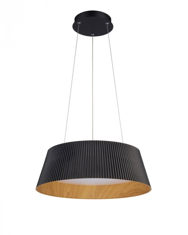Czarna lampa wisząca FRILL LED 45 cm ST-DL6487-BK Step Into Design