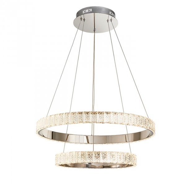 Lampa Wisząca Chrom LED Glamopur CELESTE 78701 ENDON