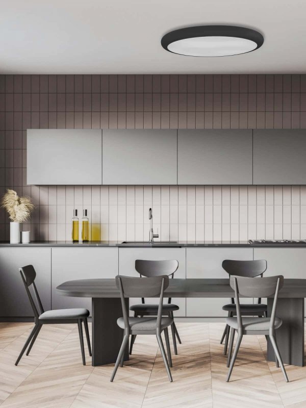 Minimalistyczny plafon sufitowy led 73W 3000K / 4500K / 6500K PIATTO BIANCO 80 CCT Orlicki Design OR86225