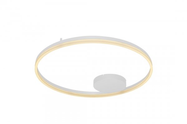 Nowoczesny plafon biały led 55W okrąg RING LED AZZARDO HALO 80 AZ4958