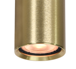 Nowoczesny Plafon Sufitowy Złota Tuba Metalowa LOPUS CLN-48930-L-GD ITALUX