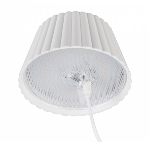 Lampka Stołowa Przenośna Biała Indoor/Outdoor LED SUAREZ R57706131 RL
