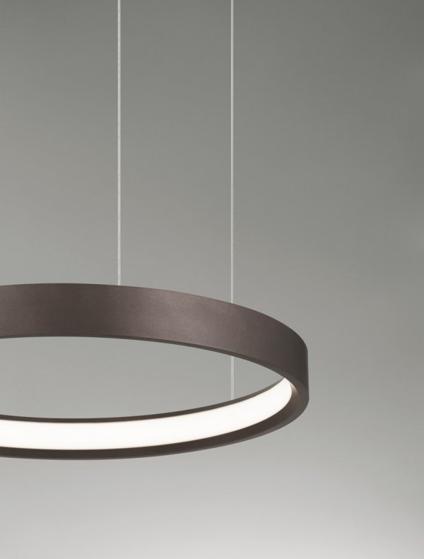Lampa Sufitowa Brązowa Wisząca LED ZACAPU LE44321 LUCES EXCLUSIVAS 