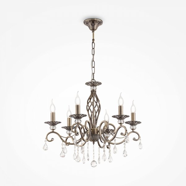 MAYTONI ŻYRANDOL GLAMOUR GRACE RC247-PL-06-R 