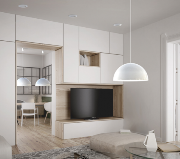 Nowoczesna Oprawa Sufitowa Punktowa Podtynkowa MYKONOS LED 6W, 3000K, WH 10535 Nowodvorski Lighting