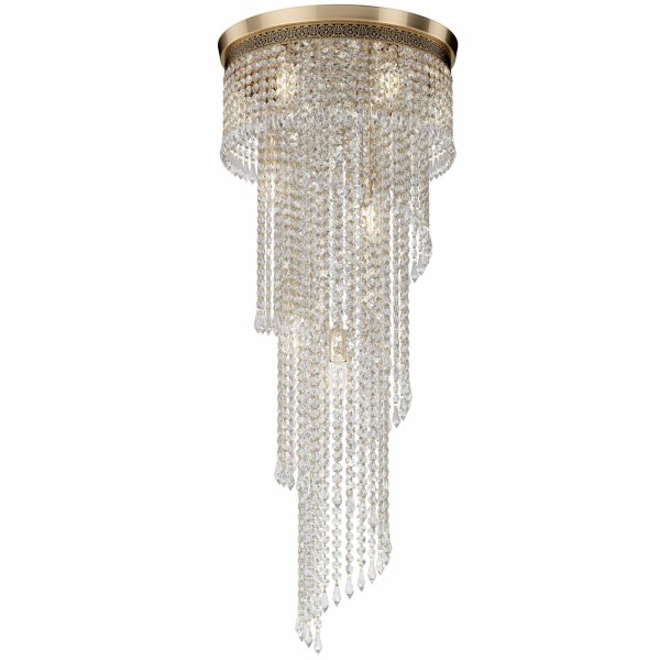 MAYTONI PLAFON KRYSZTAŁOWY KASKADA GLAMOUR CHANDELIER CASCADE DIA522-CL-12-G 