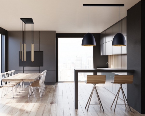 Beżowa prostokątna podsufitka natynkowa 120cm max 12 lamp do systemu CAMELEON CANOPY C 1200 BEIGE 12064 Nowodvorski Lighting
