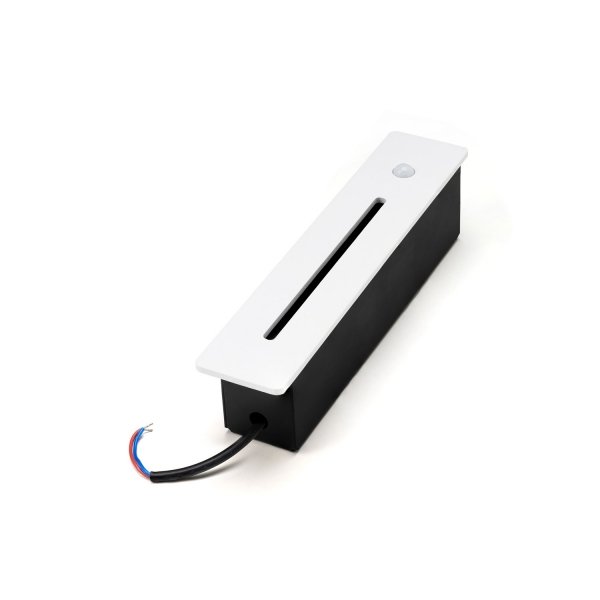 Zewnętrzna oprawa schodowa hermetyczna z czujnikiem ruchu led 3W 3100K Azzardo ERIN IP54 SENSOR WH AZ6079