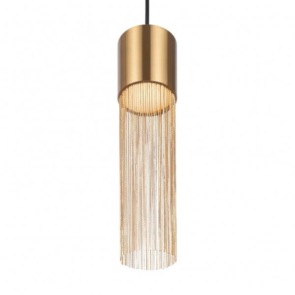 Dekoracyjna Złota Lampa Wisząca IMAGINARY MAYTONI MOD190PL-L5G3K Glamour