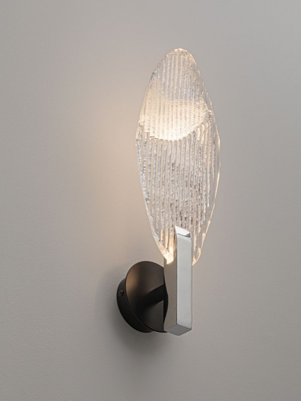 Lampa ścienna kinkiet LED szklany nowoczesny designerski ściemnialny Luces Exclusivas