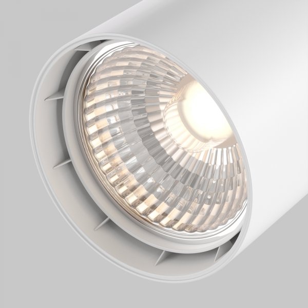 Lampa szynowa reflektor szynoprzewody jednofazowe LED nowoczesny aluminium biała regulowana tuba VUORO MAYTONI TR003-1-6W3K-S-W