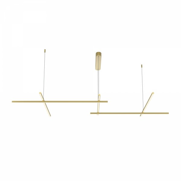 Lampa Wisząca Nowoczesna LED Złota Designerska RADIANCE MOD278PL-L86G3K1 MAYTONI