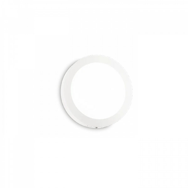 Okrągła Biała Lampa Sufitowo Ścienna UNIVERSAL 138596 IDEAL LUX