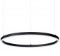 NOWOCZESNA LAMPA WISZĄCA RING LED CZARNY OKRĄG IDEAL LUX 304441 ORACLE SLIM D90 ROUND 4000K 
