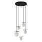 Lampa Wisząca Nowoczesna Brąz Antyczny Biały klosz MERSETA PND-463325A-BRO+W ITALUX 