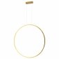 Lampa wisząca okrąg ring do łazienki Loop M PL0119-85-GD Yaskr złota IP44 LED 3000K 