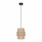 Dekoracyjna lampa wisząca w stylu boho abażur z juty rystykalna industrialna nad stół do salonu jadalni sypialni CALISTO 1 JUTA 5401 TK-Lighting 