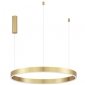 Złota Lampa Wisząca Okrąg JACA CCT LE43506 LUCES EXCLUSIVAS 