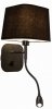 ABAŻUROWY KINKIET ŚCIENNY MARBELLA LIGHT PRESTIGE LP-332/1W BK 