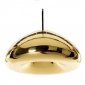Lampa wisząca złota owalna 30cm lustrzana szklana minimalistyczna klasyczna uniwersalna VICTORY GLOW ST-9002M gold Step Into Design 