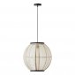Lampa Wisząca Lniany Klosz ZAIRE 101688 ENDON 