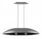 Nowoczesna Lampa Wisząca Srebrna GONDOLA M 40643 SIGMA 