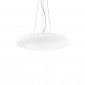 Lampa Wisząca Okrągła Biała Szklana SMARTIES 032009 IDEAL LUX 