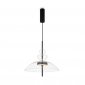Minimalistyczna Lampa Wisząca LED Czarna Nowoczesna BANGKOK MOD185PL-L6B3K3 MAYTONI 